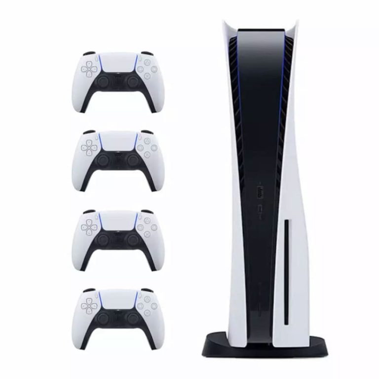 باندل کنسول بازی سونی پلی استیشن 5 با درایو نوری به همراه سه کنترلر